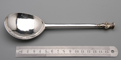 17th Century Provincial Silver Apostle Spoon - Thomas Dare II, Taunton